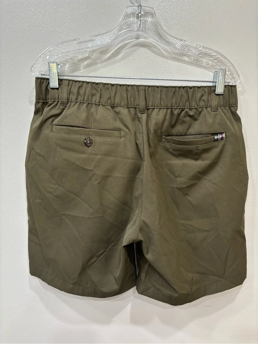 Wowie Daily Shorts Elastic Waist Casual Men’s Size Medium